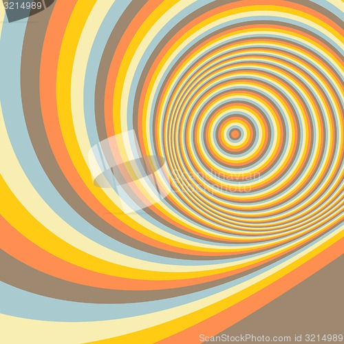 Image of Abstract swirl background. Pattern with optical illusion. 