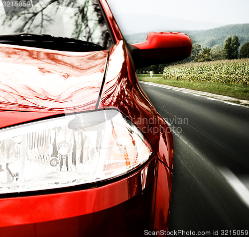 Image of Red car 