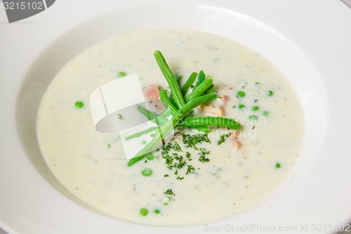 Image of Soup of green peas