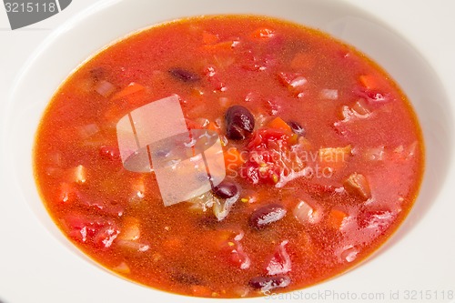 Image of soup with beans