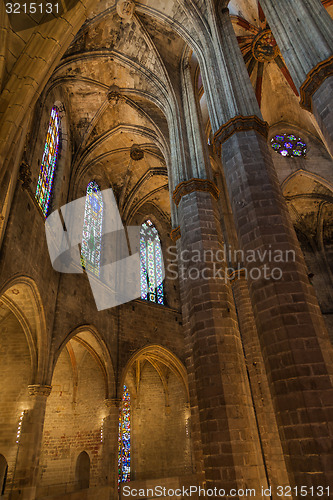 Image of Gothic church interior