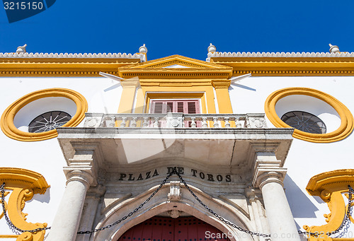 Image of Bullring area in Seville