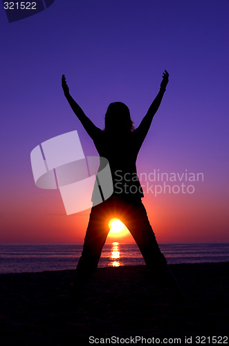 Image of Woman silhouette