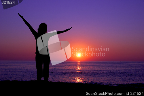 Image of Woman silhouette