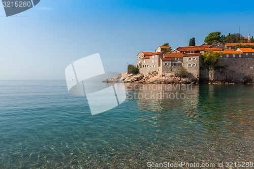 Image of St. Stephan island in Montenegro