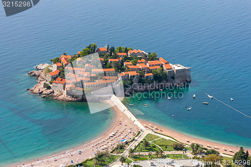 Image of St. Stephan island in Montenegro