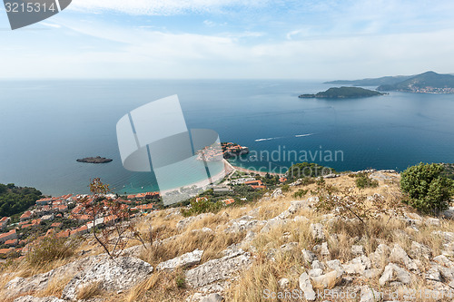 Image of St. Stephan island in Montenegro