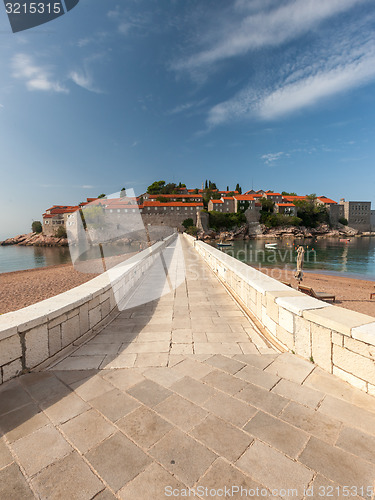 Image of St. Stephan island in Montenegro