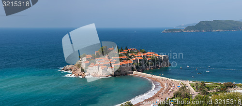 Image of St. Stephan island in Montenegro