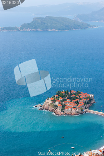 Image of St. Stephan island in Montenegro