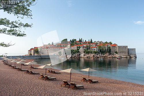 Image of St. Stephan island in Montenegro