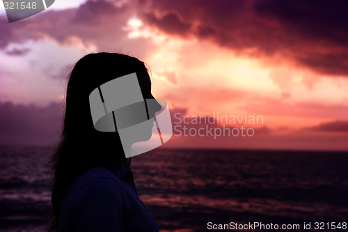 Image of Portrait silhouette