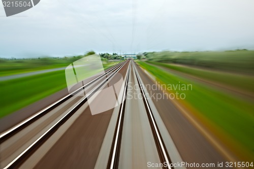 Image of Rails blur