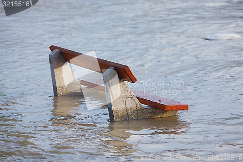 Image of Flooded bench