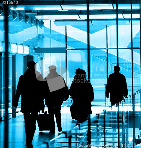 Image of Passengers at the airport