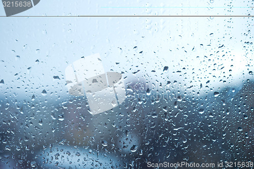 Image of rain drops