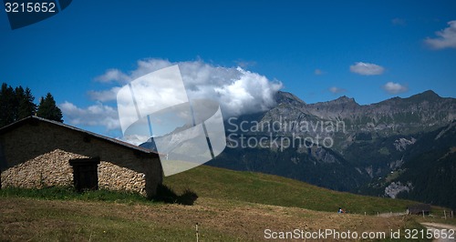 Image of Mountain landscape in Alps