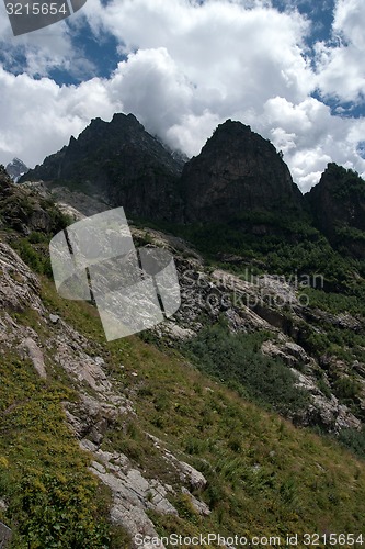 Image of Hiking in mountain