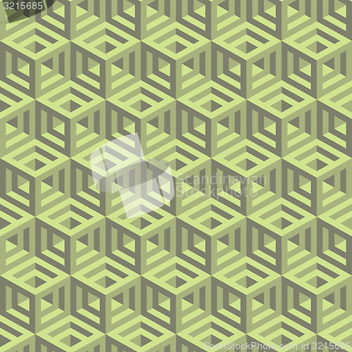 Image of Hexagonal lines pattern. Abstract 3d background.  