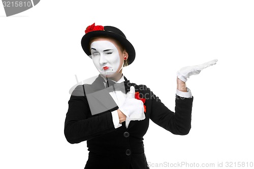 Image of Portrait of the approving mime