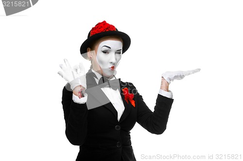 Image of Portrait of the approving mime