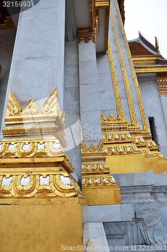 Image of Golden pagoda in Grand Palace, Bangkok