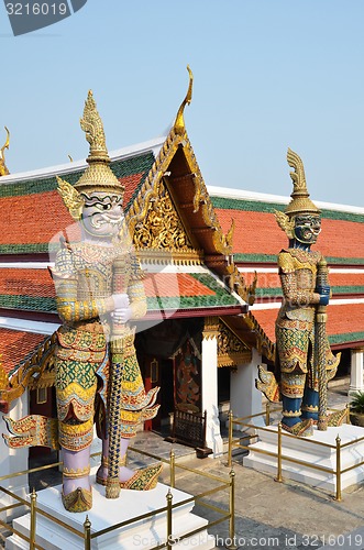 Image of Golden pagoda in Grand Palace, Bangkok