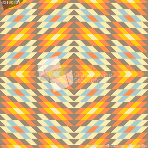 Image of Seamless geometric background. Mosaic. 