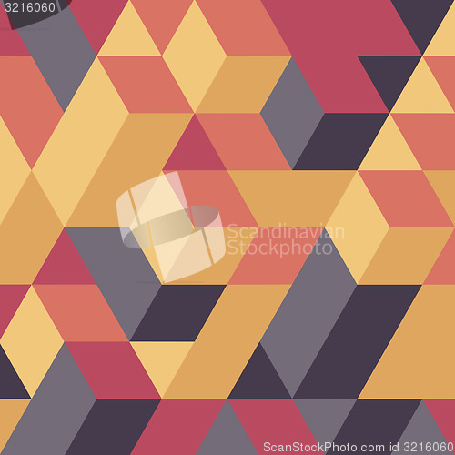 Image of Abstract geometrical 3d background. 