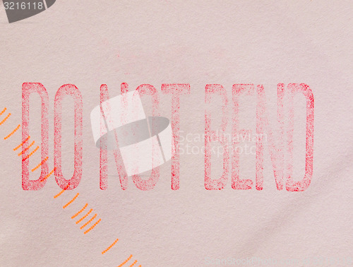 Image of Retro look Letter envelope