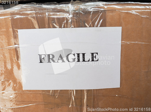 Image of Fragile sign