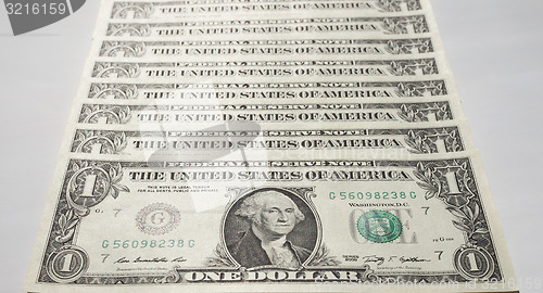 Image of Dollar notes 1 Dollar