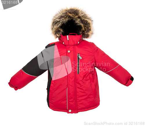 Image of Warm jacket isolated