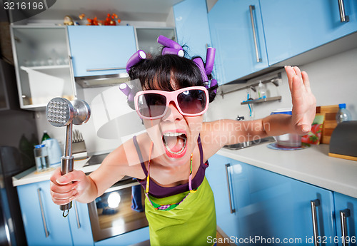 Image of Crazy housewife