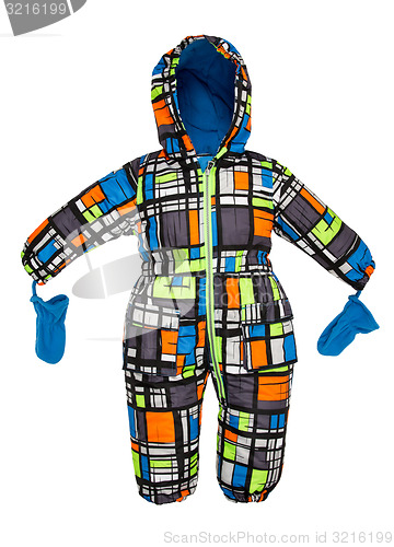 Image of Childrens snowsuit fall