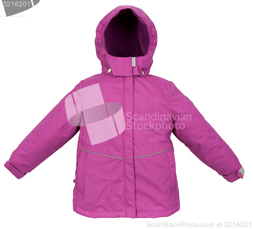 Image of Warm jacket isolated