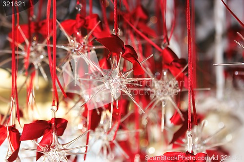 Image of Christmas-tree decoration stars