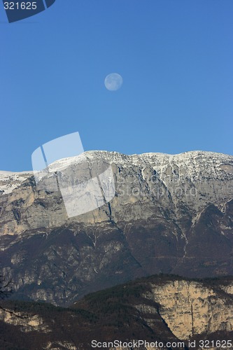 Image of Mountain&moon