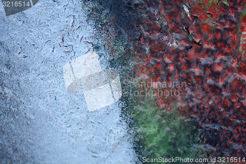 Image of Vintage or grungy background of natural cement or stone old texture as a retro pattern wall. It is a concept, conceptual or metaphor wall banner, grunge, material, aged, rust