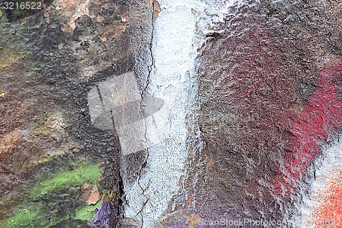 Image of Vintage or grungy background of natural cement or stone old texture as a retro pattern wall. It is a concept, conceptual or metaphor wall banner, grunge, material, aged, rust