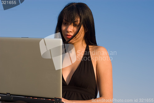 Image of Laptop Lady