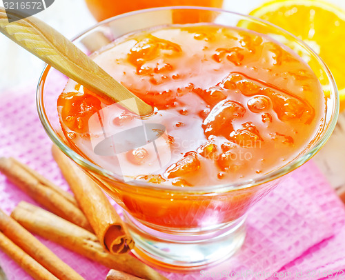 Image of orange jam