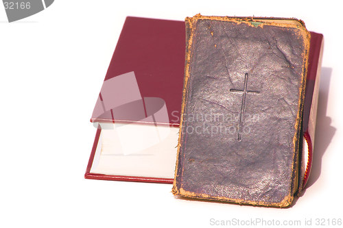 Image of old and new bibles