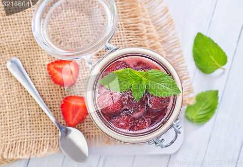 Image of strawberry jam