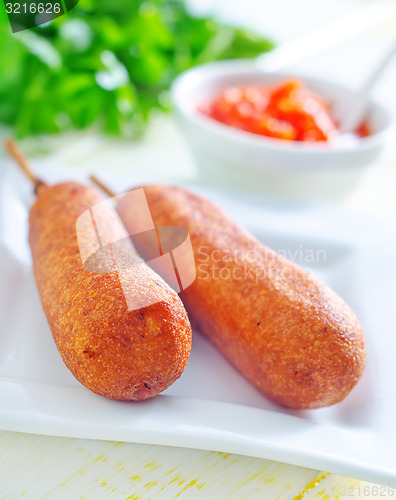 Image of corndogs