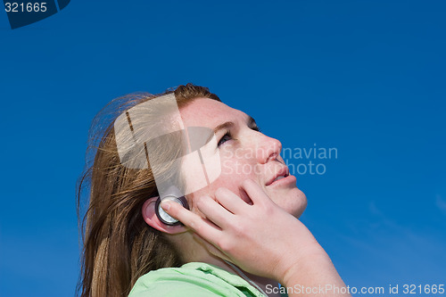 Image of Listening to Music