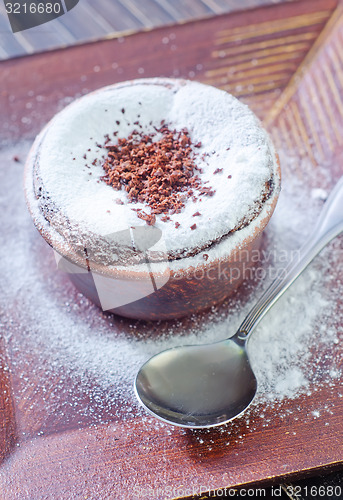 Image of chocolate souffle