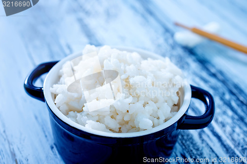 Image of boiled rice