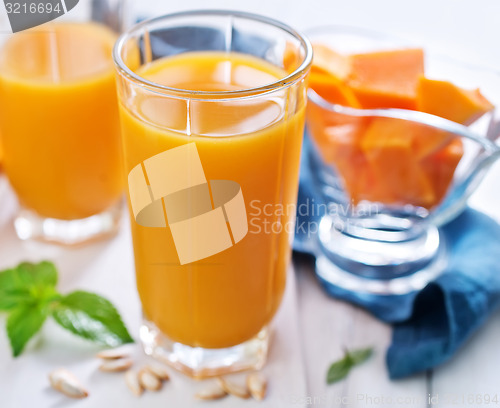 Image of pumpkin juice