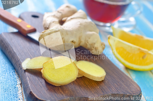 Image of tea with ginger